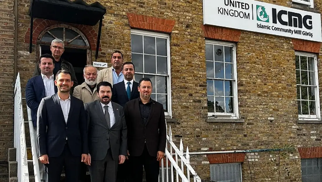 Savcı Sayan ICMG İslamic Community Milli Görüş Derneği'ni Ziyaret Etti