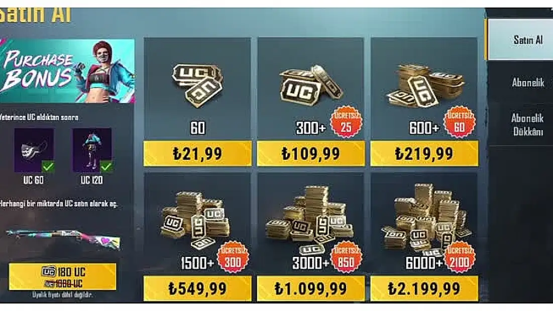 PUBG Mobile UC Satın Al Nereden Yapılır?