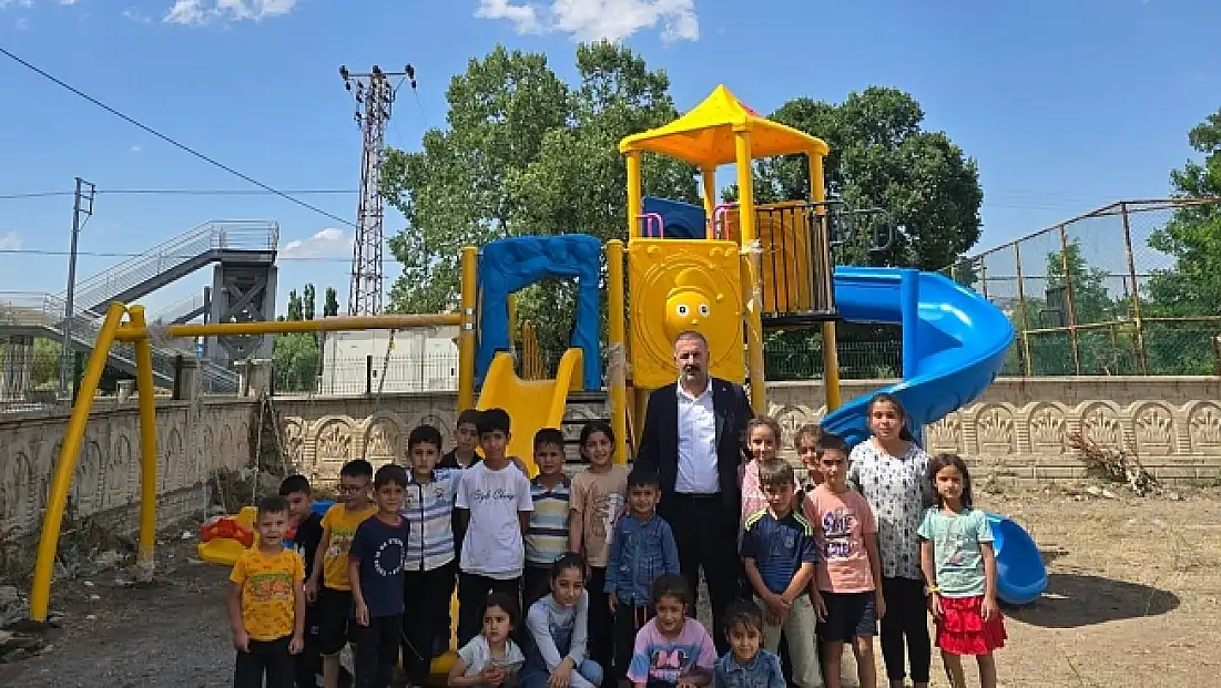 Başkan Sayan'dan Tutaklı Çocuklara Hayallerindeki Parklar