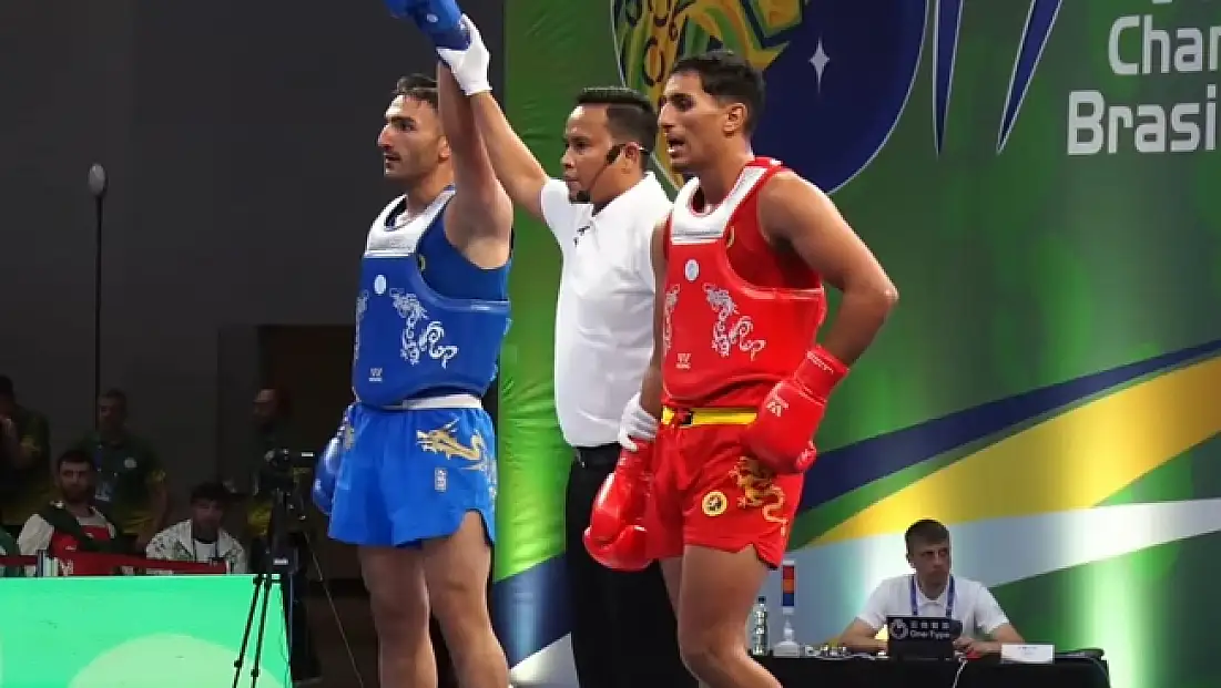 Ağrı İbrahim Çeçen Üniversitesi Öğrencisi Murat Erdem Dünya Wushu Şampiyonasında 3’üncü Oldu