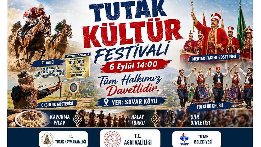 Tutak’ta Festival Heyecanı: Kültür, Gelenek ve At Yarışları Bir Arada