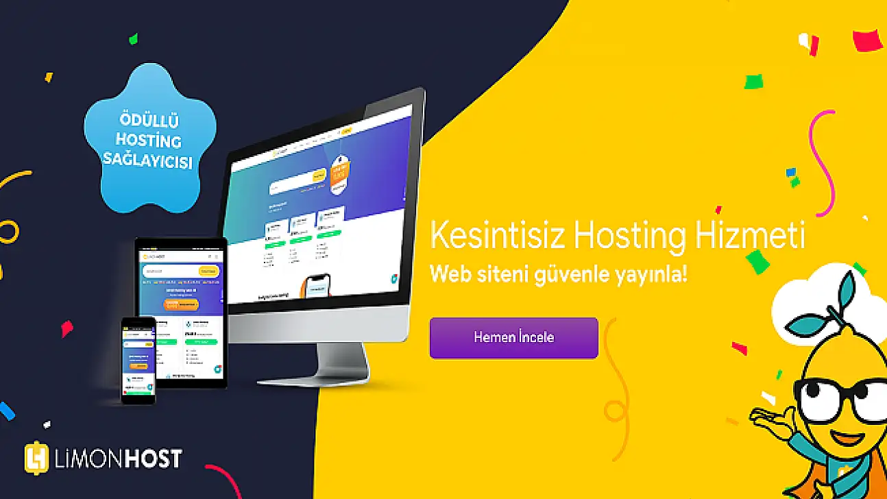 LimonHost Kesintisiz Ve Kaliteli Hizmetleri İle Fark Yaratıyor