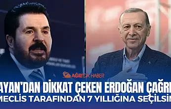 Savcı Sayan'dan dikkat çeken Erdoğan çağrısı: 'Meclis tarafından 7 yıllığına seçilsin'