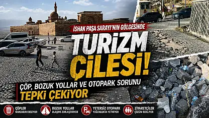 İshak Paşa Sarayı'nda turizm çilesi: Çöp, yol ve otopark tepkisi