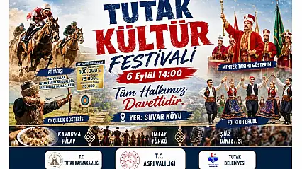 Tutak'ta Festival Heyecanı: Kültür, Gelenek ve At Yarışları Bir Arada