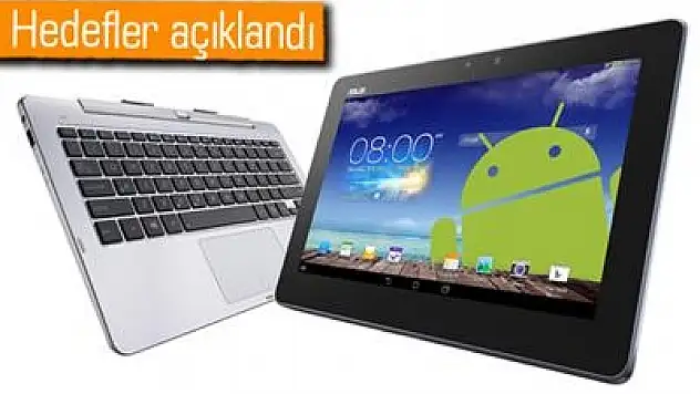 Asus'tan 400 Bin Dizüstü Bilgisayar, 320 Bin Tablet Hedefi