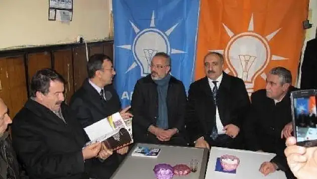 BDP'li Sakık'tan, Ak Parti Seçim Bürosuna Ziyaret