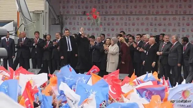 Başbakan Recep Tayyip Erdoğan Ağrıda