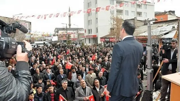 Patnos'ta Milli İradeye Saygı Mitingi