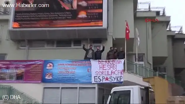 Denizli'de Berkin Protestosuna 6 Gözaltı