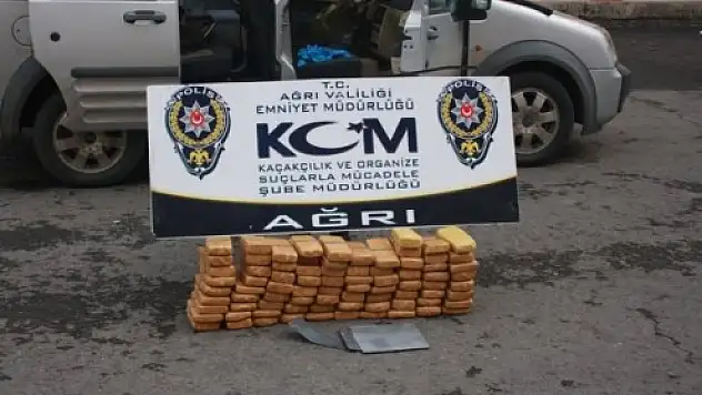 Ağrı'da Uyuşturucu Tacirlerine Geçit Yok