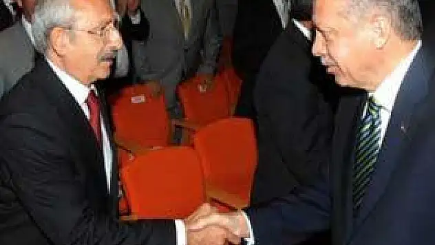Erdoğan konuştu, Kılıçdaroğlu dinledi