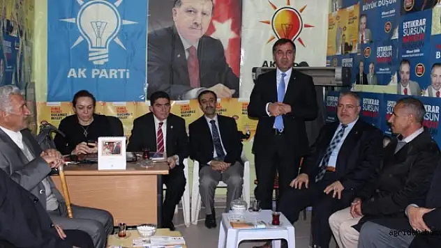 Ak Parti Milletvekilleri ve İl Başkanı'nın Doğubayazıt Ziyareti