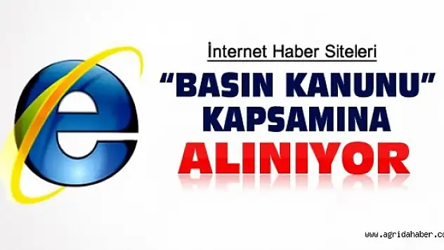 İnternet Haber Siteleri Basın Kanunu Kapsamına Alınıyor