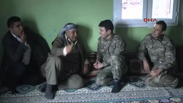 Şırnak'ta Jandarmadan Yaşlılara Ziyaret
