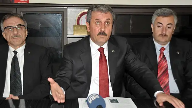 BBP Genel Başkanı Destici Açıklaması