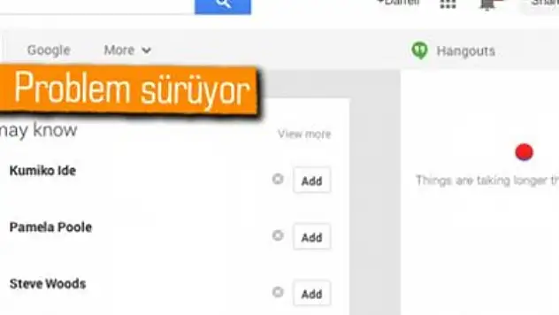 Birçok Google Servisi Çöktü!