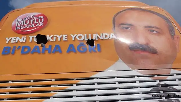 Ağrıda Ak Partinin Başarısına Taşlı saldırı