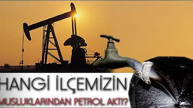 Musluklardan  petrol aktı!