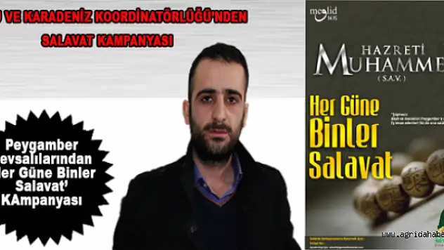 Peygamber Sevdalılarından salavat kampanyası