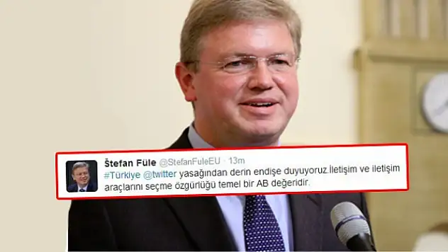 AB'den Türkçe Tepki: Özgür İletişim Temel Değerimizdir
