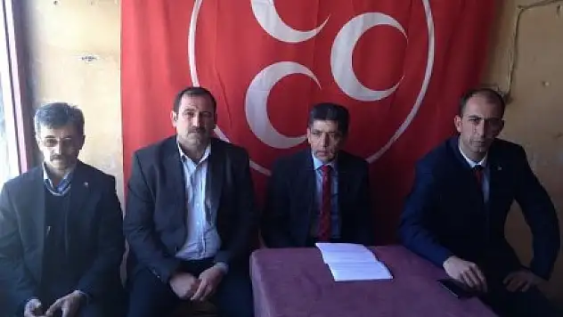 MHP Ağrı İl Başkanı Abdulvahap ÜNSAL'dan açıklama