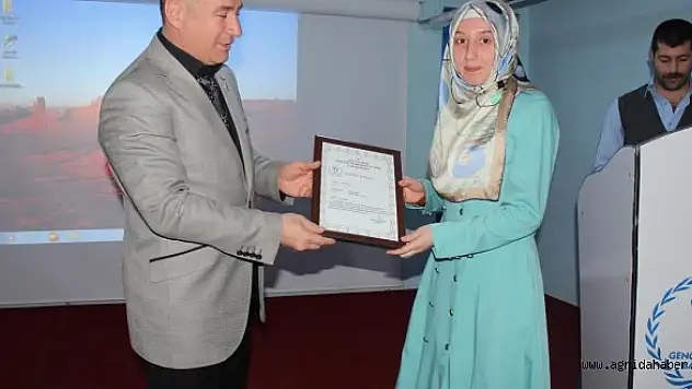 'SARIKAMIŞ ANMA PROGRAMI' GÖREVLİLERİNE TEŞEKKÜR BELGESİ