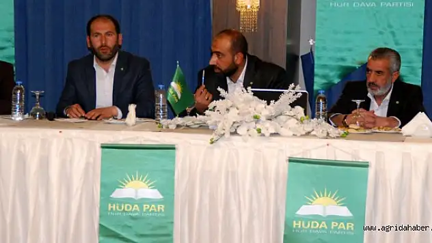 HÜDA PAR Ağrı için yapmayı düşündüğü projelerini basınla paylaştı