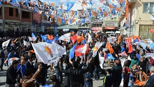 Eleşkirt'te AK PARTİ Mitingi