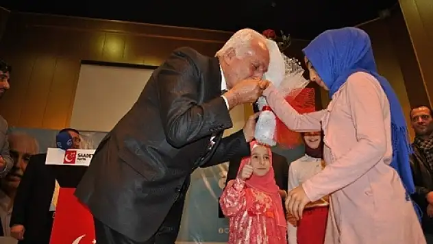 SP Genel Başkanı Kamalak, Amasya'da Adaylarını Tanıttı
