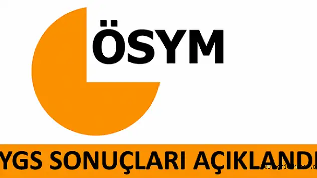 YGS SONUÇLARI AÇIKLANDI