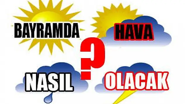 İşte bayram havası