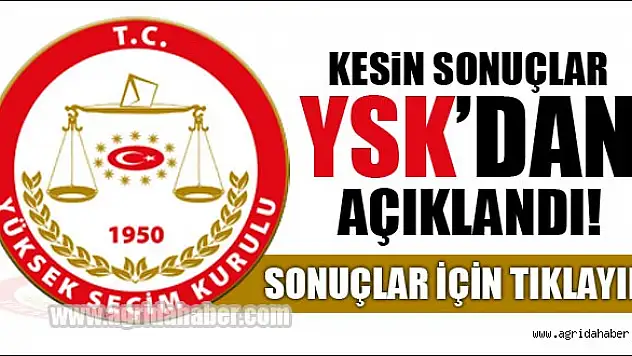 YSKDAN AÇIKLAMA GELDİ.