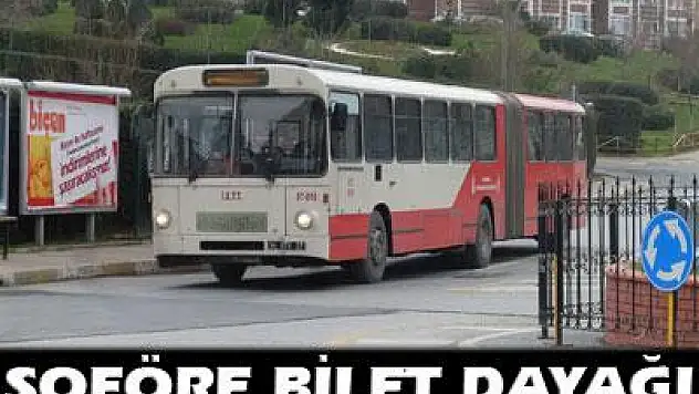 İETT şoförüne dayak