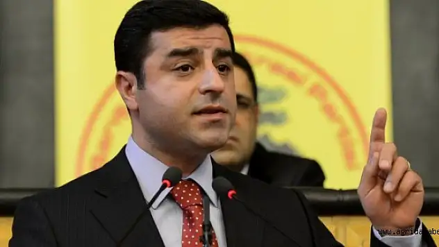 Selahattin Demirtaş'tan Ağrı'daki Seçim Süreci İle İlgili Açıklama