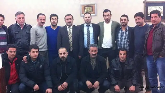 Ağrı Askf'den Murat Akyüz'e Veda Plaketi