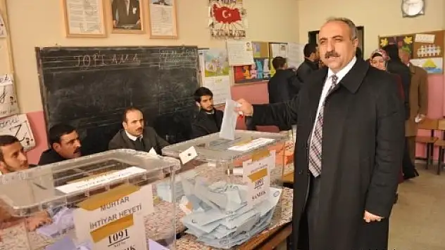 Hasan Arslan'dan Açıklama : üç sandığın sayımı gerçekleştirildi