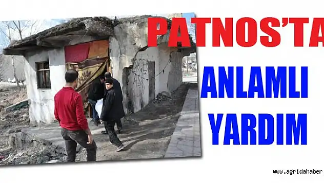 Patnos'ta 'Bir Yardım, Bin Mutluluk' Kampanyası