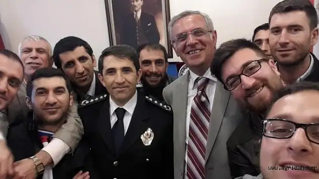 Ağrıda Polis Haftası Selfiesi