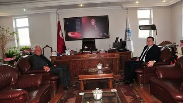 Kaymakamdan Başkana Hayırlı Olsun Ziyareti