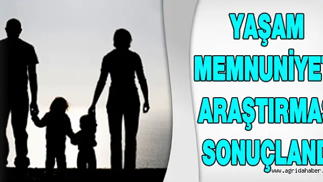 AĞRI, YAŞAM MEMNUNİYETİ SIRALAMASINDA KAÇINCI ?