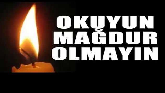 Ağrı'da Pazar Günü Elektrik Kesintisi Olacak!