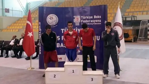 Ağrılı Boksör Türkiye Şampiyonu Oldu