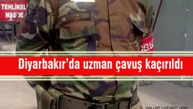 Diyarbakırda 2 uzman çavuş kaçırıldı