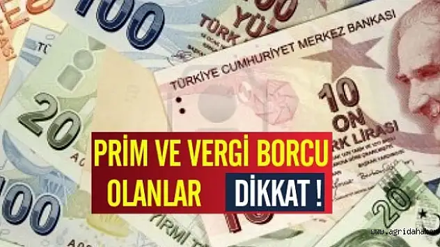 Borcu Olanlar Dikkat! 2 Gün Kaldı