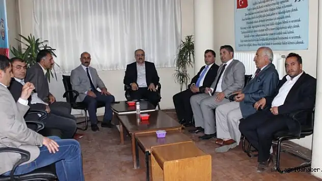 Ak Parti Heyeti Ağrı Seçim Çalışmalarına Hız Verdi