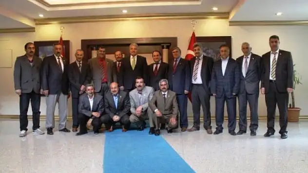 Mahalle Muhtarlarından Vali Tekinarslan'a Ziyaret