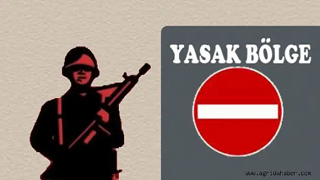 Ağrı'da Geçici Askeri Güvenlik Bölgesi