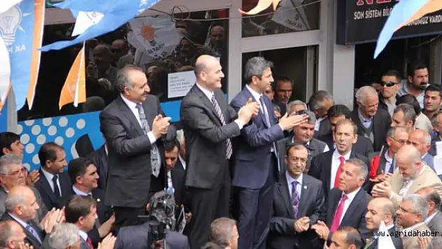 SOYLU  Ak Parti Ağrı Seçim Bürosunu Açtı