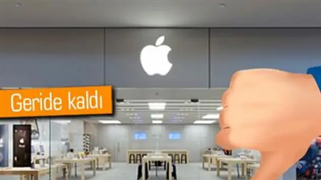 Apple Bir Sıra Geriye Düştü